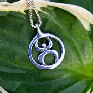 Gaia Pendant, K. Robins Designs, Sterling Silver